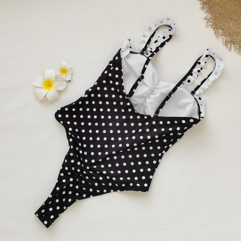 Ruffle Bandeau Swimsuit