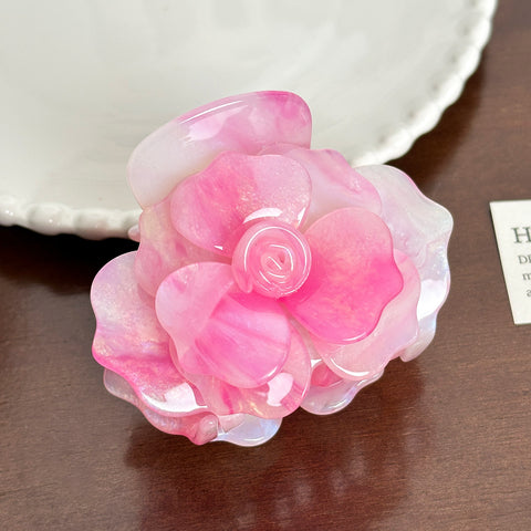 Rose hair clip