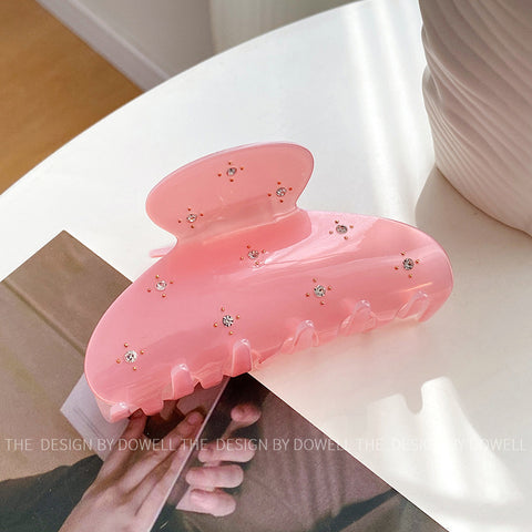 Diamond-encrusted hair clip