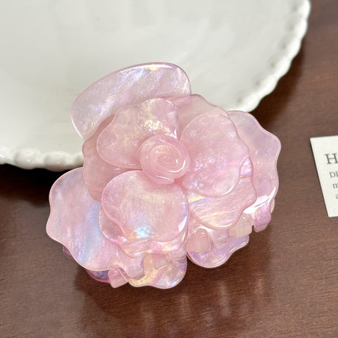 Rose hair clip