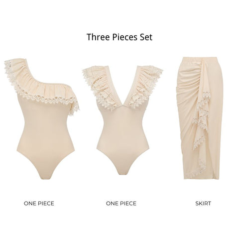 Ruffle Lace Swimsuit Set(s)
