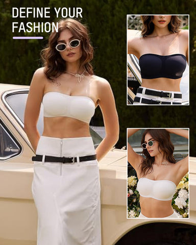 Seamless Strapless Bandeau Bra