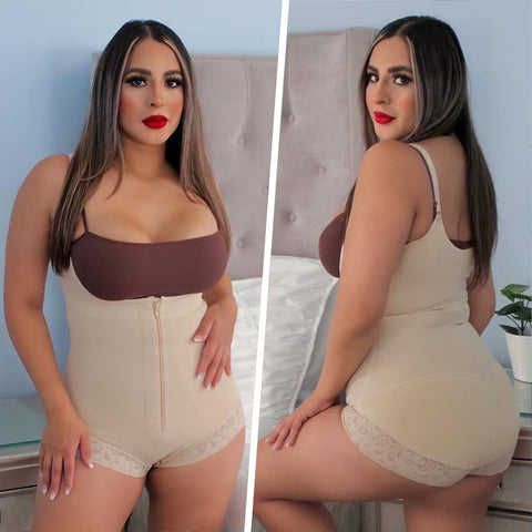 Vibecurve® Shapewear for Women Tummy Control Fajas Colombianas Open Bust Body Shaper Slimmer Bodysuit	