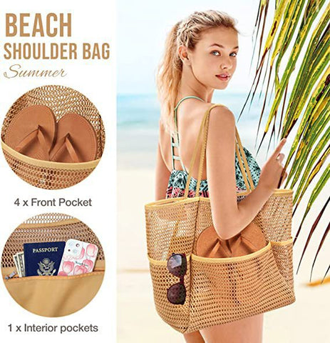 One Shoulder Beach Bag