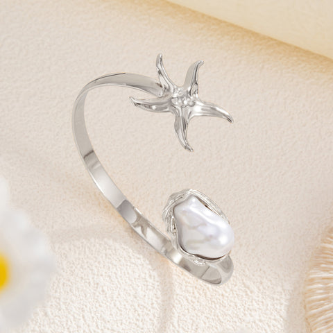 Beach Starfish Open Adjustable Armband Bracelet