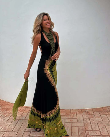 Backless Maxi Dress