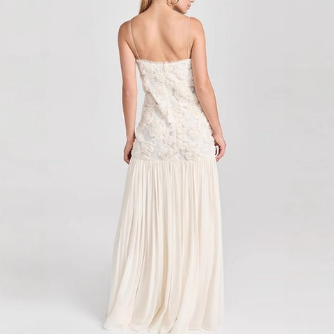Sling 3D Flower Dress