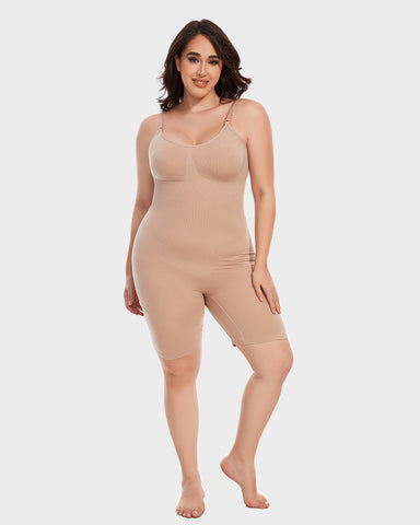 Vibecurve® Seamless Bodysuits Tummy Control Body Shaper (2 pack)	