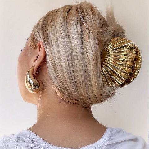 Metal Shell Hair Gripper