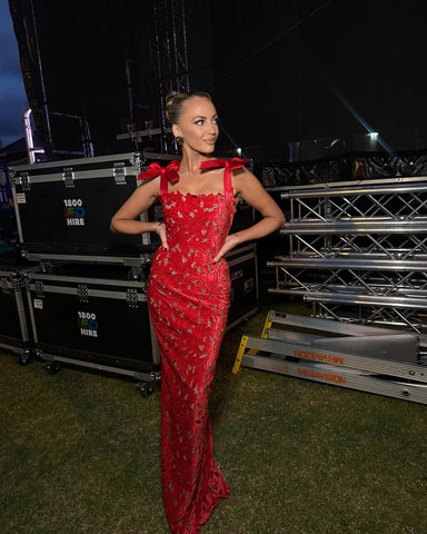 Sexy Cutout Bowknot Dress