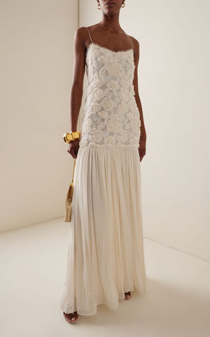 Sling 3D Flower Dress
