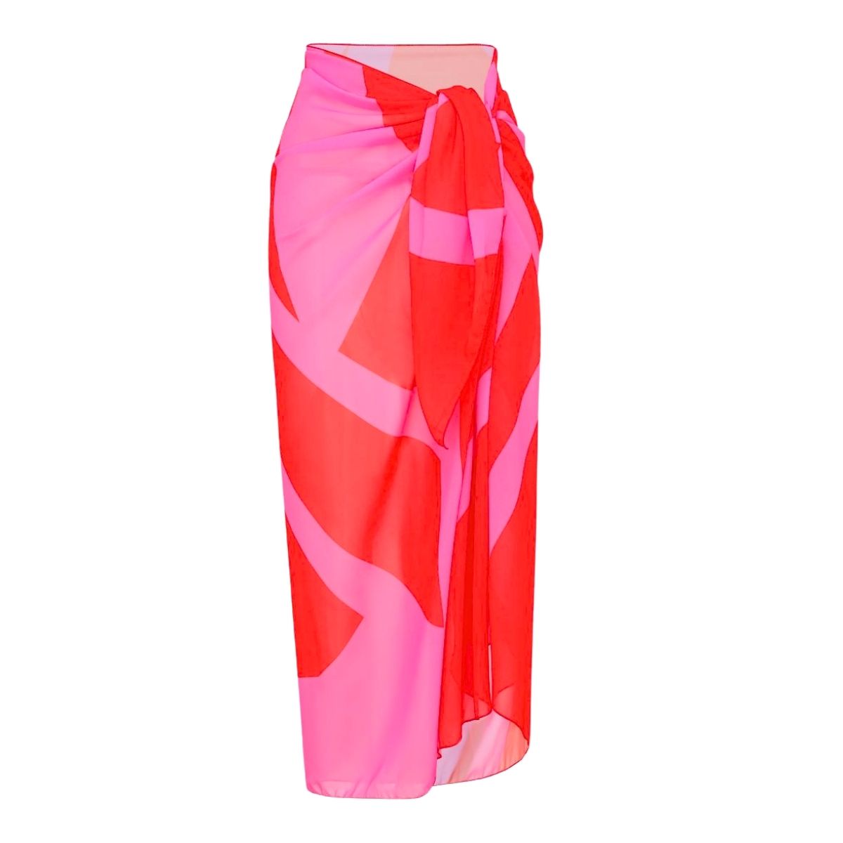 One Shoulder Color Block One Piece purple	