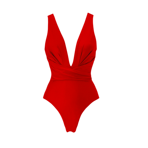 Halter 3D Flower One Piece Swimsuit and Skirt
