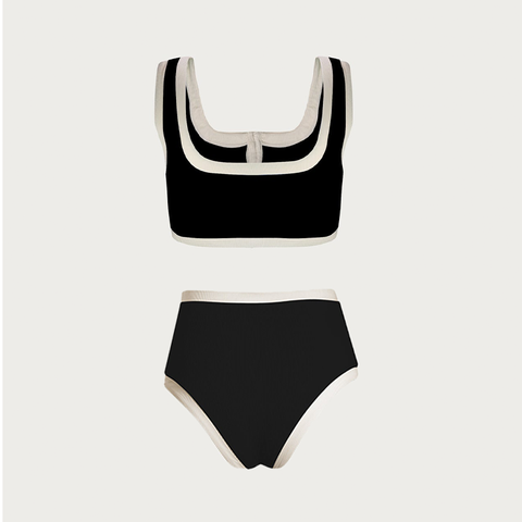 Color Block Grace Bikini Swimsuit	