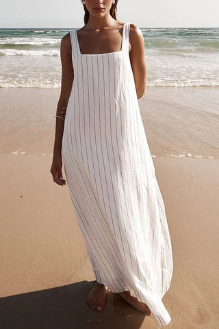 Striped Print Dress