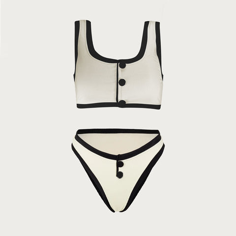 Color Block Grace Bikini Swimsuit	