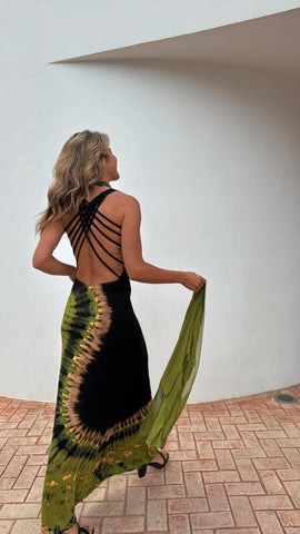 Backless Maxi Dress