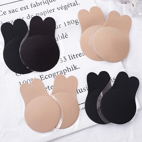 Rabbit Shape Self Adhesive Silicone Reusable Chest Stickers