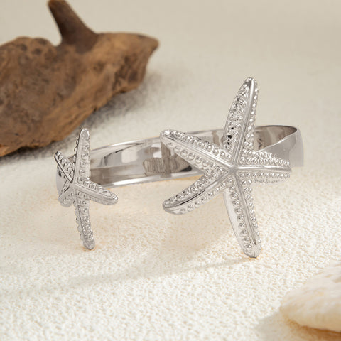 Beach Starfish Open Adjustable Armband Bracelet