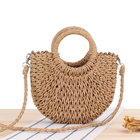 Woven Beach Shoulder Bag
