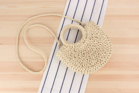 Woven Beach Shoulder Bag