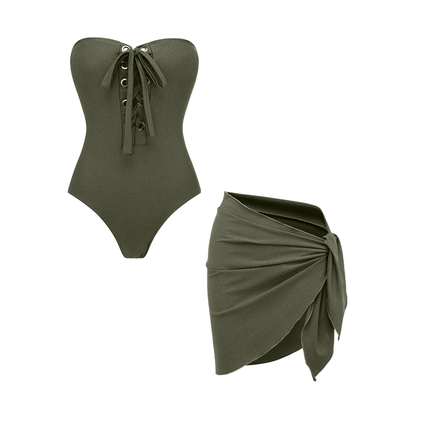 Bandeau Flash Swimsuit Set(s)	